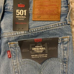 Women’s Levi’s Original 501 Cropped